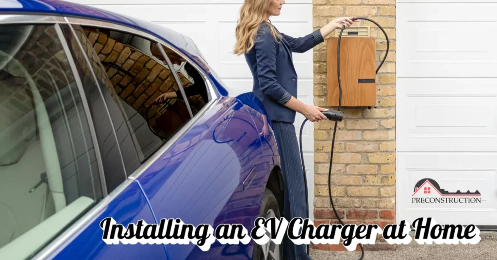 Installing an EV charger at home in Canada